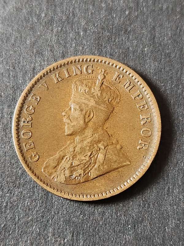 India One Quarter Anna 1935 (nice condition)- as per photograph