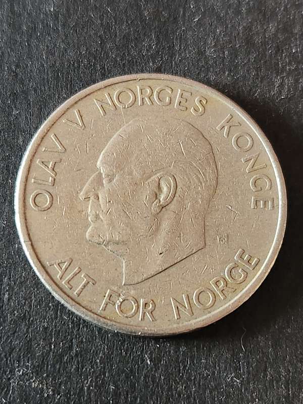 Norway 5 Krone 1964 - as per photograph