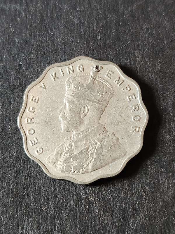 India One Anna 1914 - as per photograph