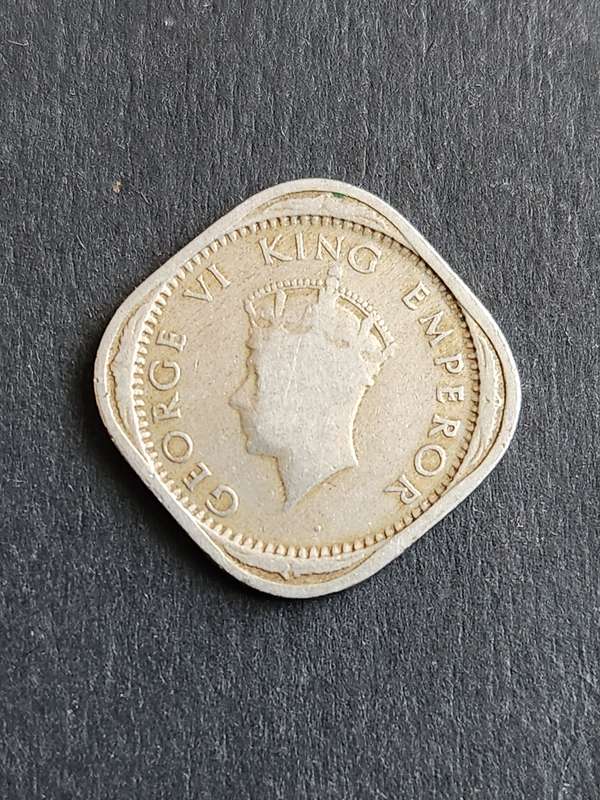 India 2 Annas  1939