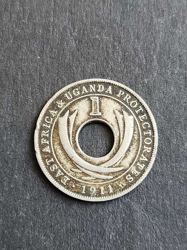 East Africa and Uganda Protectorates One Cent 1911