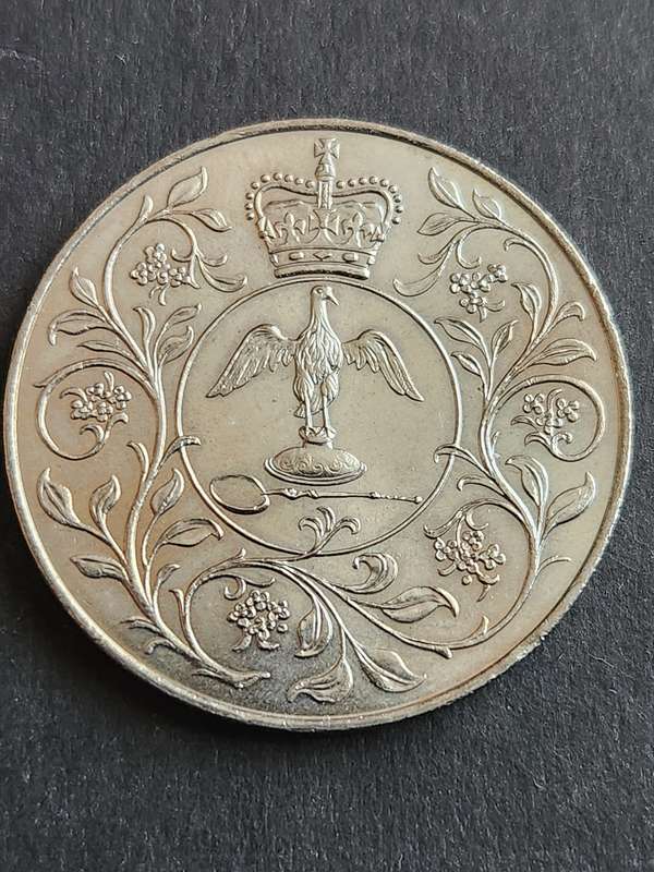 1977 Great Britain Queen Elizabeth II Silver Jubilee Crown