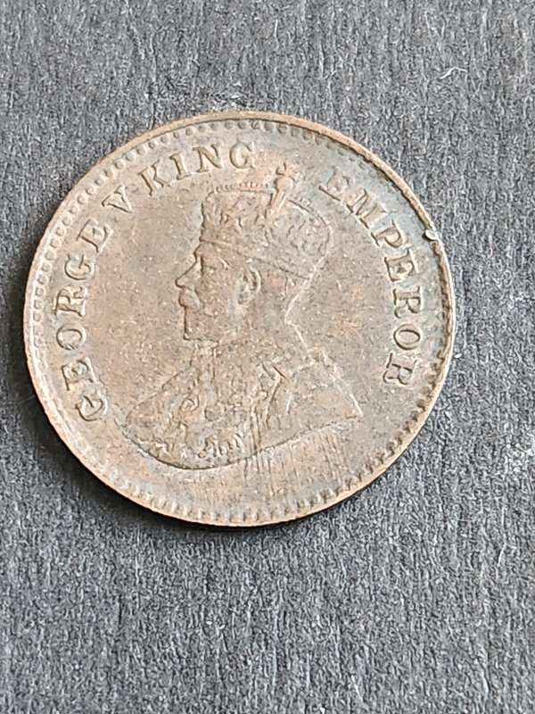 India One Twelfth Anna 1924