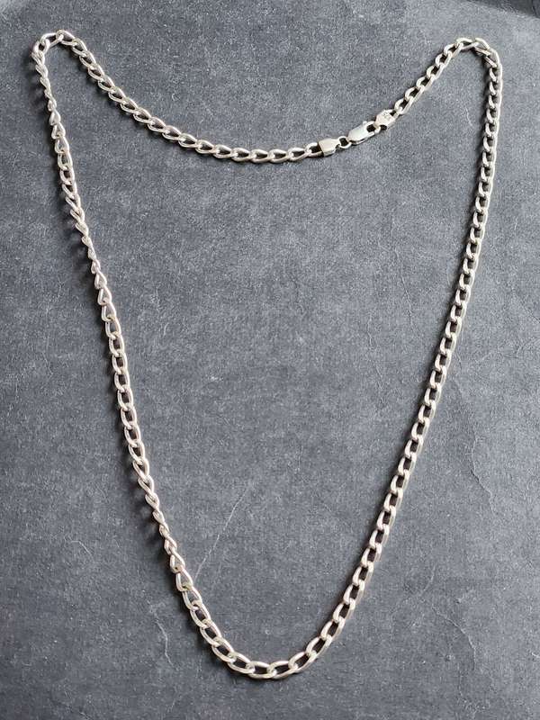 Vintage Sterling Silver Chain 19.6g .925 - 600mm