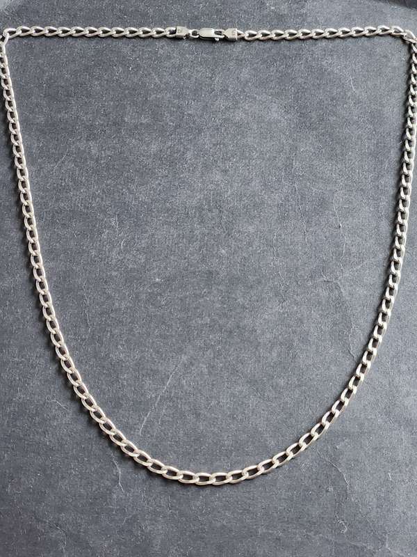 Vintage Sterling Silver Chain 19.6g .925 - 600mm