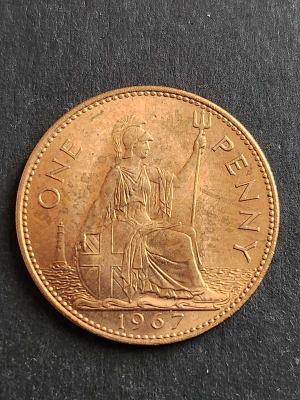 UK Penny 1967 BU