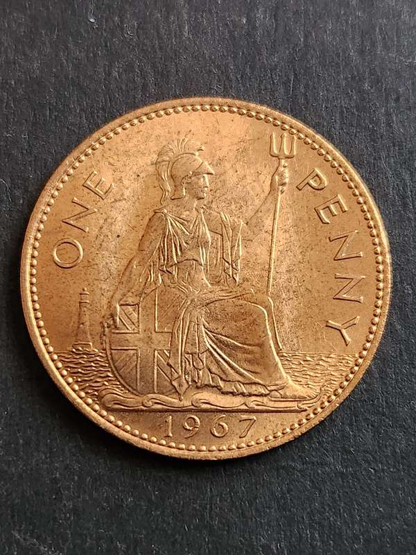 UK Penny 1967 BU