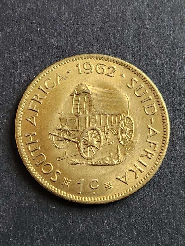 Republic One Cent 1962 UNC
