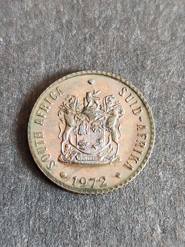 Republic 1/2 Cent 1972 UNC