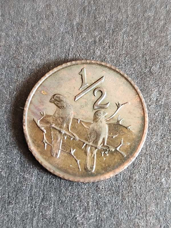 Republic 1/2 Cent 1972 UNC