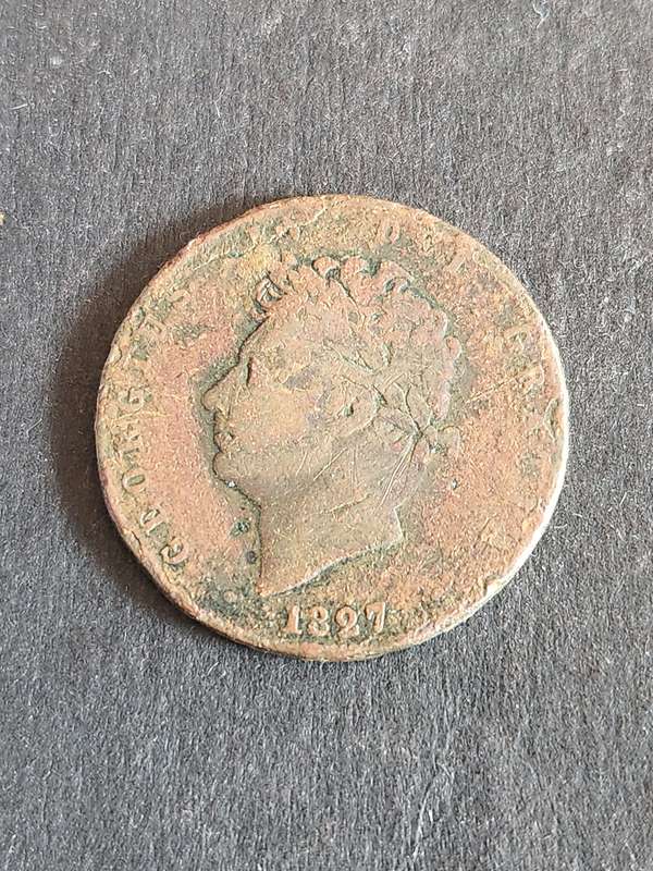 UK 1/2 Penny 1827