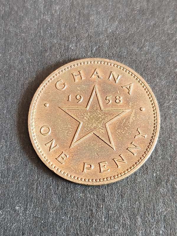 Ghana One Penny 1958