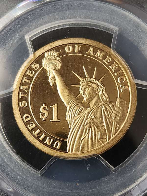 The Presidential Series USA 1 Dollar 2008-S 5th President of US James Monroe 1817-1825