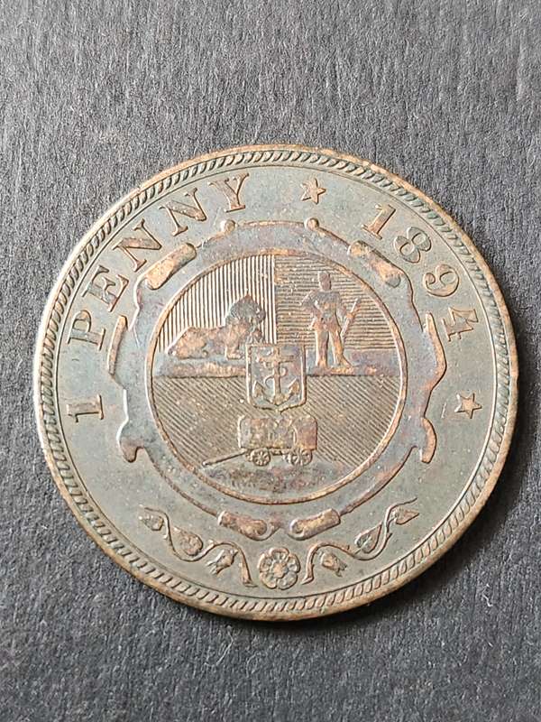 ZAR Penny 1894