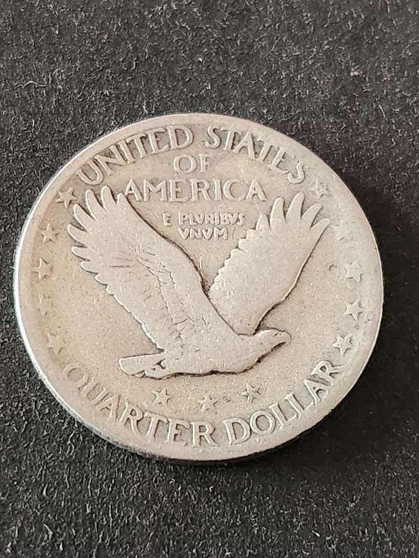 USA Standing Liberty Quarter Dollar 1926