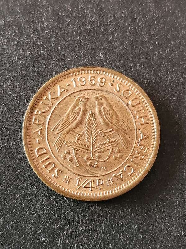 Union Farthing 1959 UNC