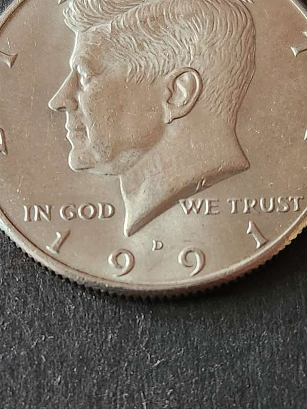 USA Kennedy 1/2 1991D (nice condition)
