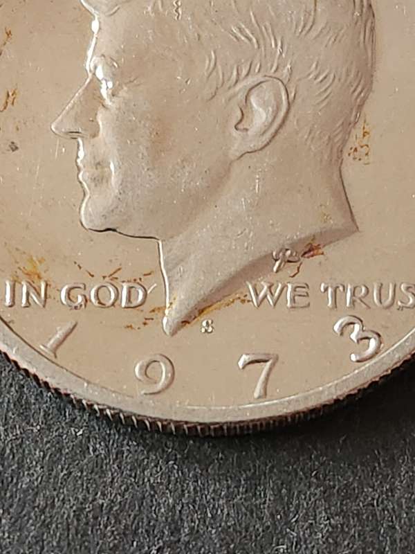 USA Kennedy 1/2 Dollar 1973S (excellent condition)