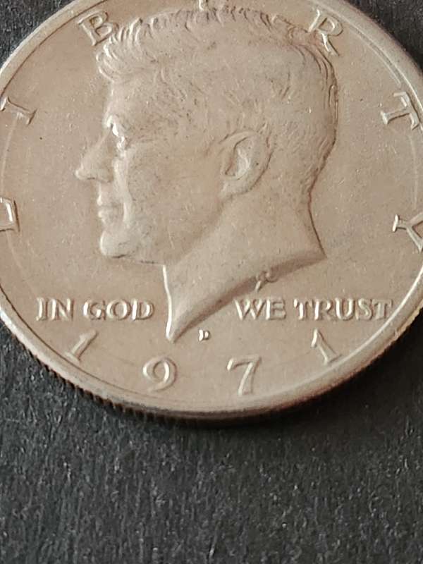 USA Kennedy 1/2 Dollar 1971D