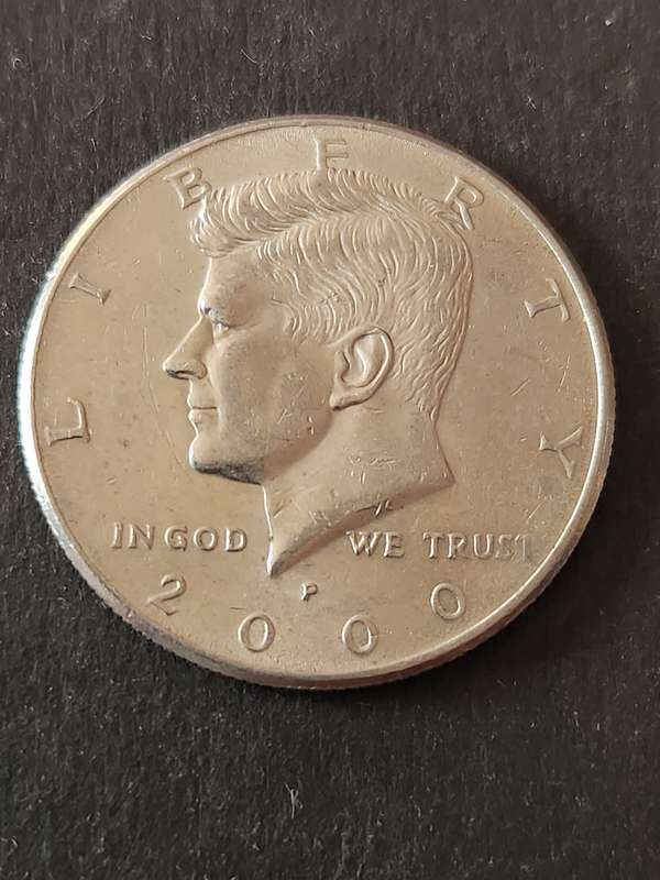 USA Kennedy 1/2 Dollar 2000P