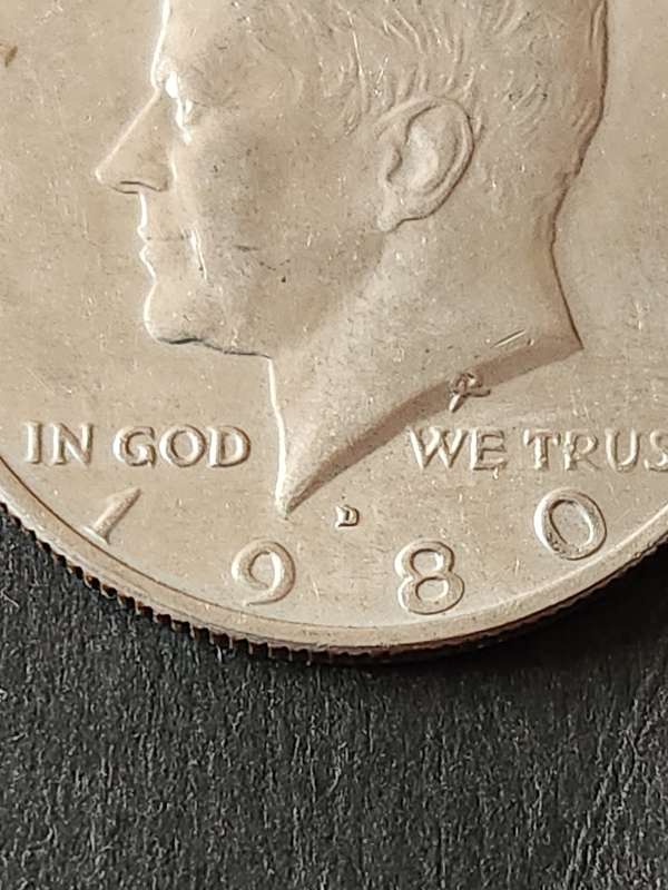 USA Kennedy 1/2 Dollar 1980D