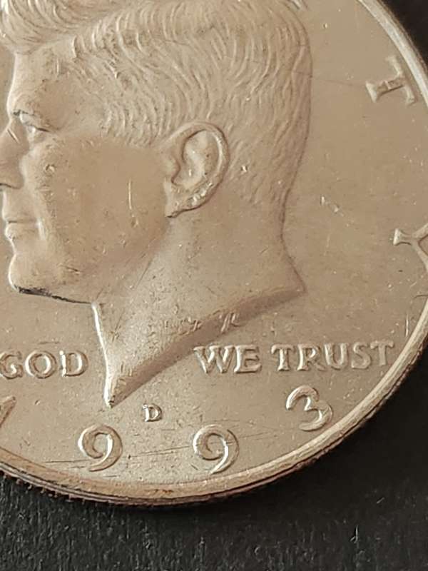 USA Kennedy 1/2 Dollar 1993D