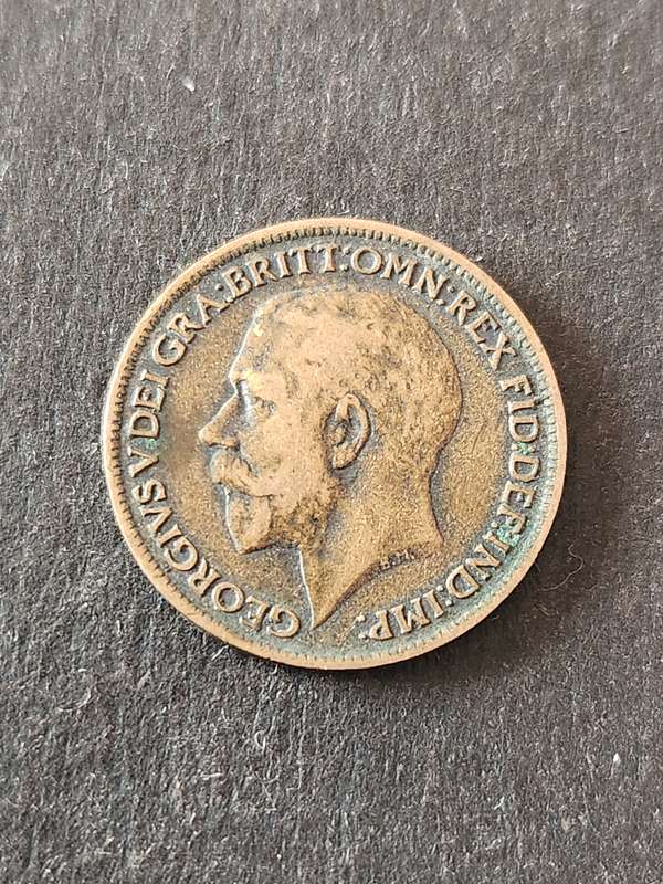 UK Farthing 1917