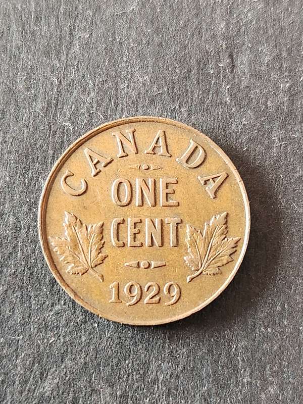 Canada One Cent 1929