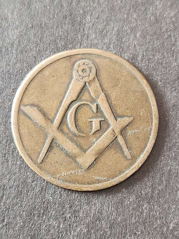 Masonic Token Arch (Civil War) extremely rare