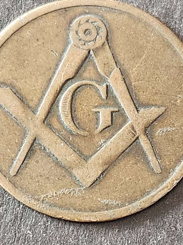 Masonic Token Arch (Civil War) extremely rare