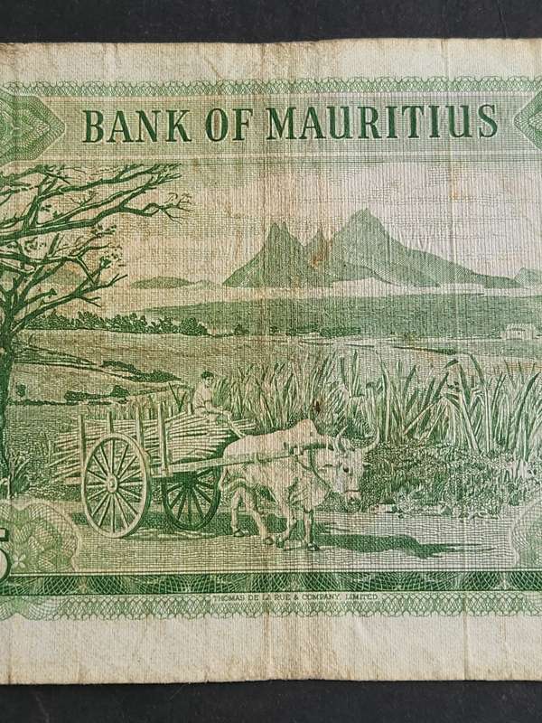 Mauritius 25 Rupees Queen Elizabeth II 1967-1978