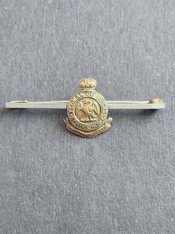Royal Bucks Hussars Military Sweetheart Brooch