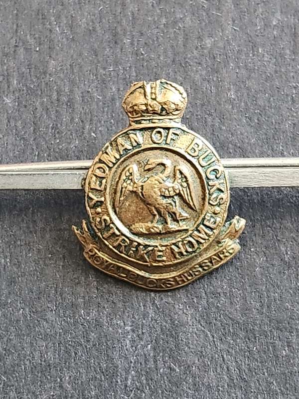 Royal Bucks Hussars Military Sweetheart Brooch