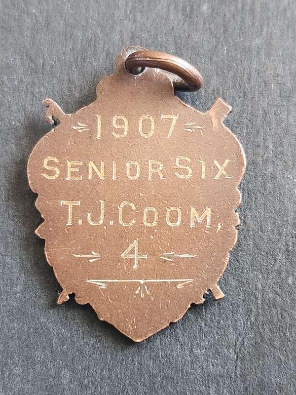 Cape Town Y.W.E.A. Enamel Badge 1907 Senator Six T.J. Coom no. 4