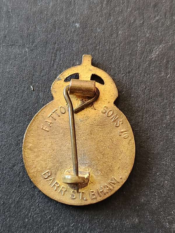 Civil Defense Corps Enamel Pin Badge