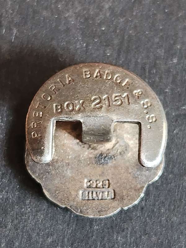 Sterling Silver Blood Donor 25 Donations Badge stamp .925