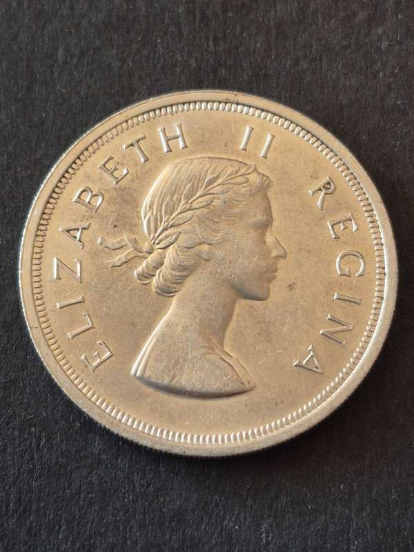 Union 5 Shillings 1957 (nice condition)