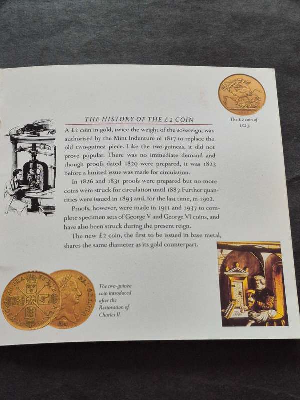 Commonwealth Games Commemorate £2 Coin 1986