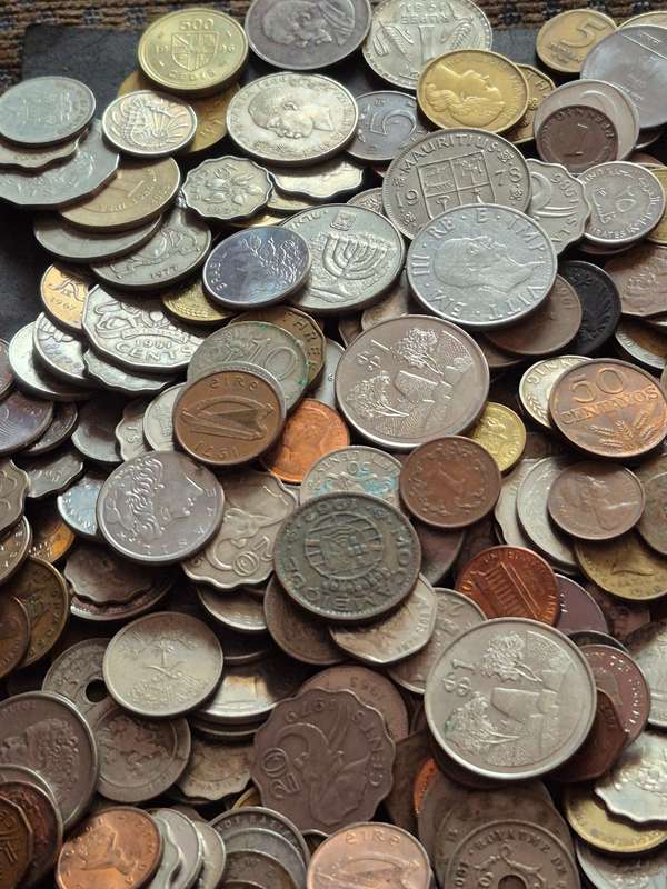 Mixed Lot of World Coins 2kg