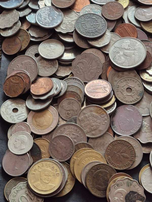 Mixed Lot of World Coins 2kg