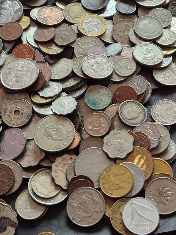 Mixed Lot of World Coins 2kg