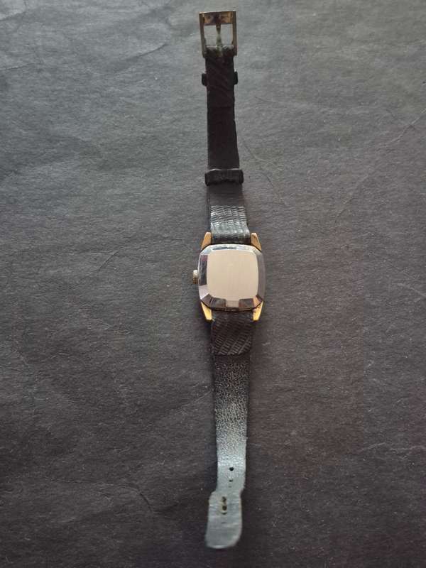 Vintage Ladies Omega Deville Automatic Wrist Watch with original winder (not working)