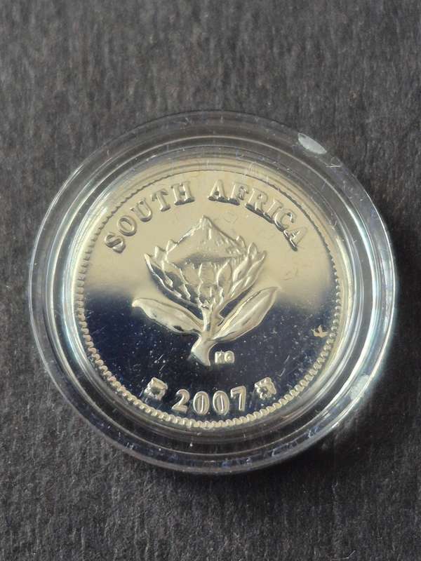 2007 Silver 2 1/2 Cent (Tickey) Polar Year