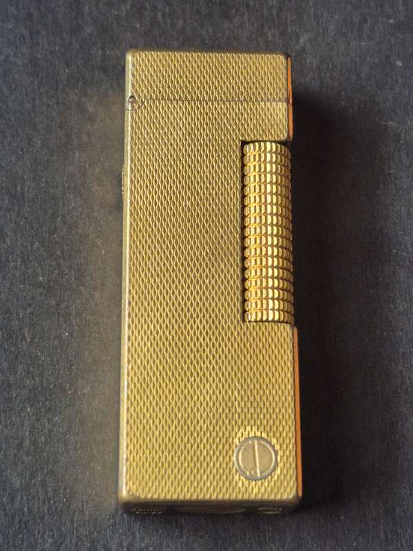 Dunhill Vintage Rollergas Lighter (gold plated) - needs to be gassed - excellent condition