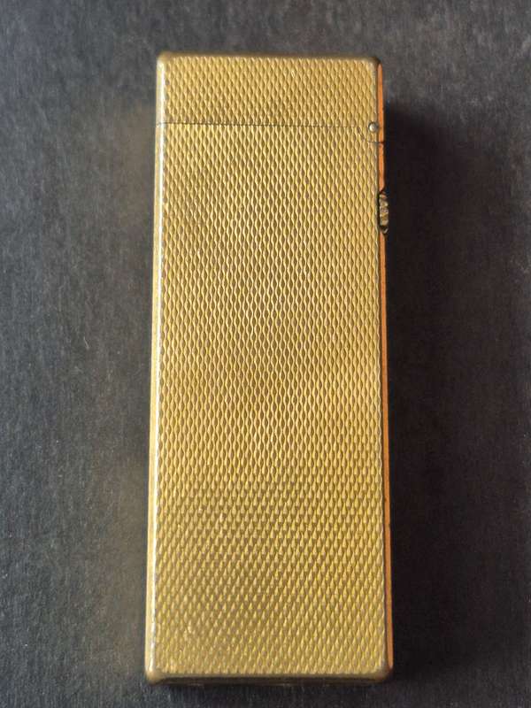 Dunhill Vintage Rollergas Lighter (gold plated) - needs to be gassed - excellent condition