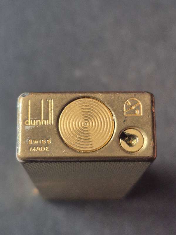 Dunhill Vintage Rollergas Lighter (gold plated) - needs to be gassed - excellent condition