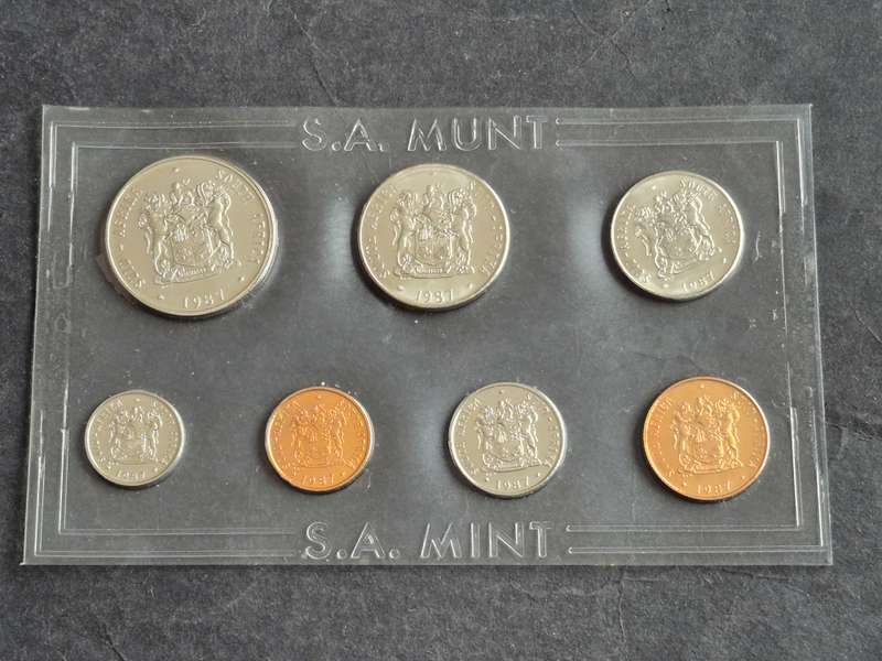 1987 SA Mint Pack
