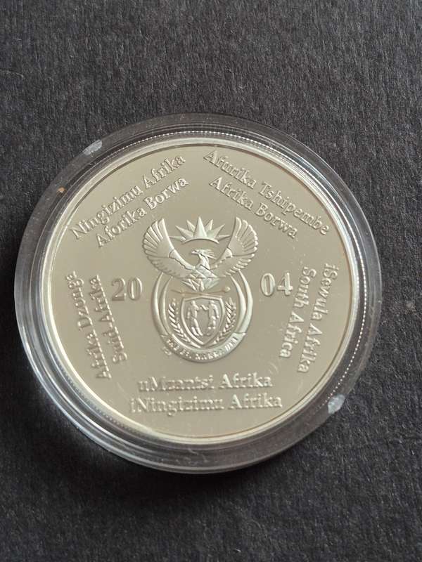 Birds of Prey Series "The African Owl" R2 Sterling Silver Proof 2004 no. 0554