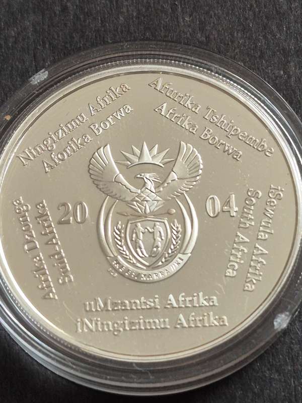 Birds of Prey Series "The African Owl" R2 Sterling Silver Proof 2004 no. 0554