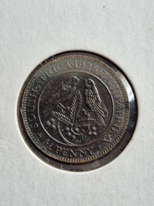 Union Farthing 1928 UNC